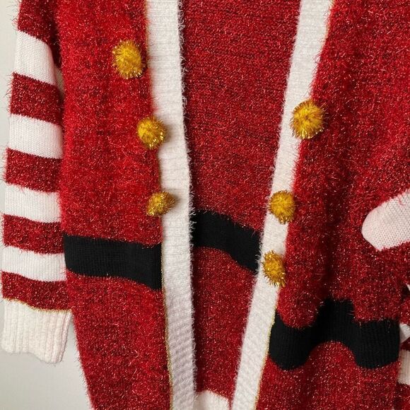 Blizzard Bay Christmas Nutcracker Cardigan - Picture 4 of 6